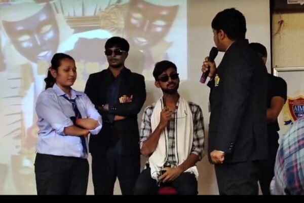 Drama unfolds in lights.